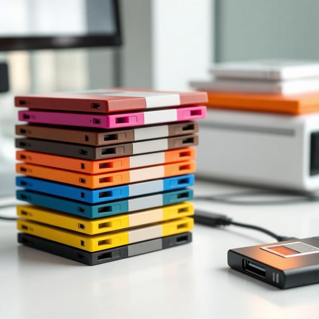 Backup de arquivos de disquetes